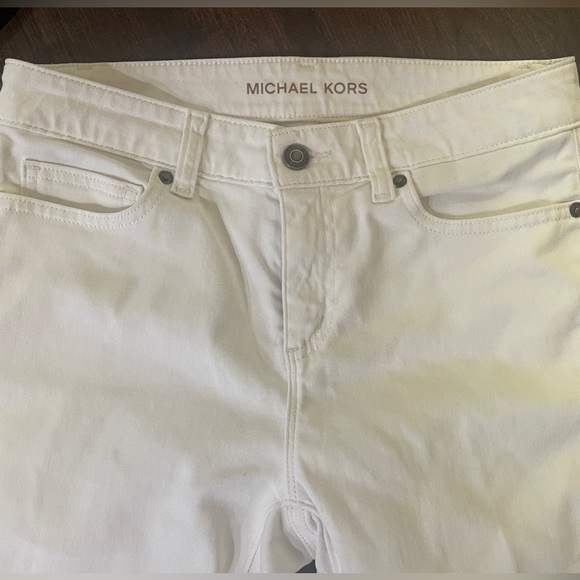 White Michael Kors Skinny Jeans - Picture 2 of 7